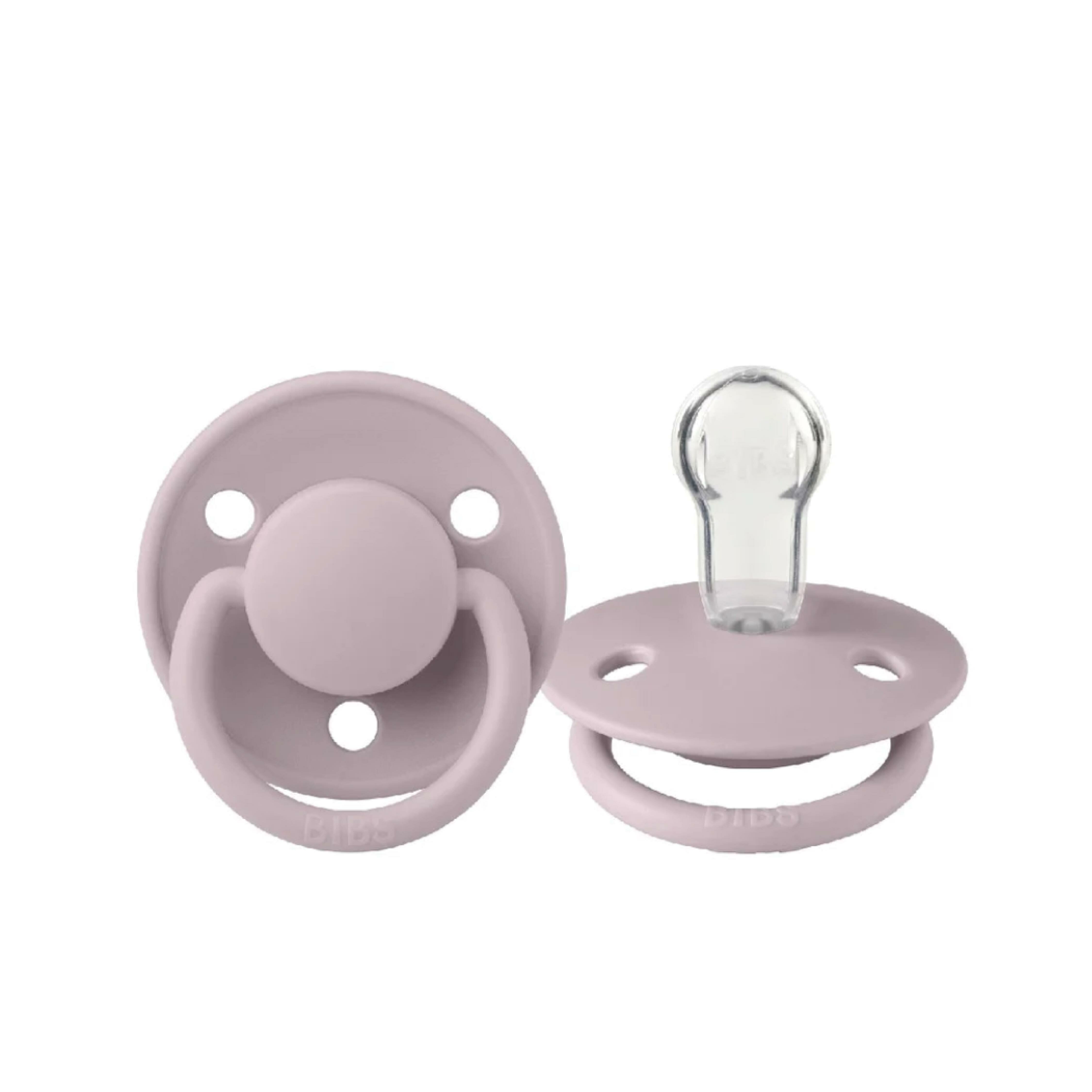 丹麥BIBS DE LUX 矽膠奶嘴-淡紫