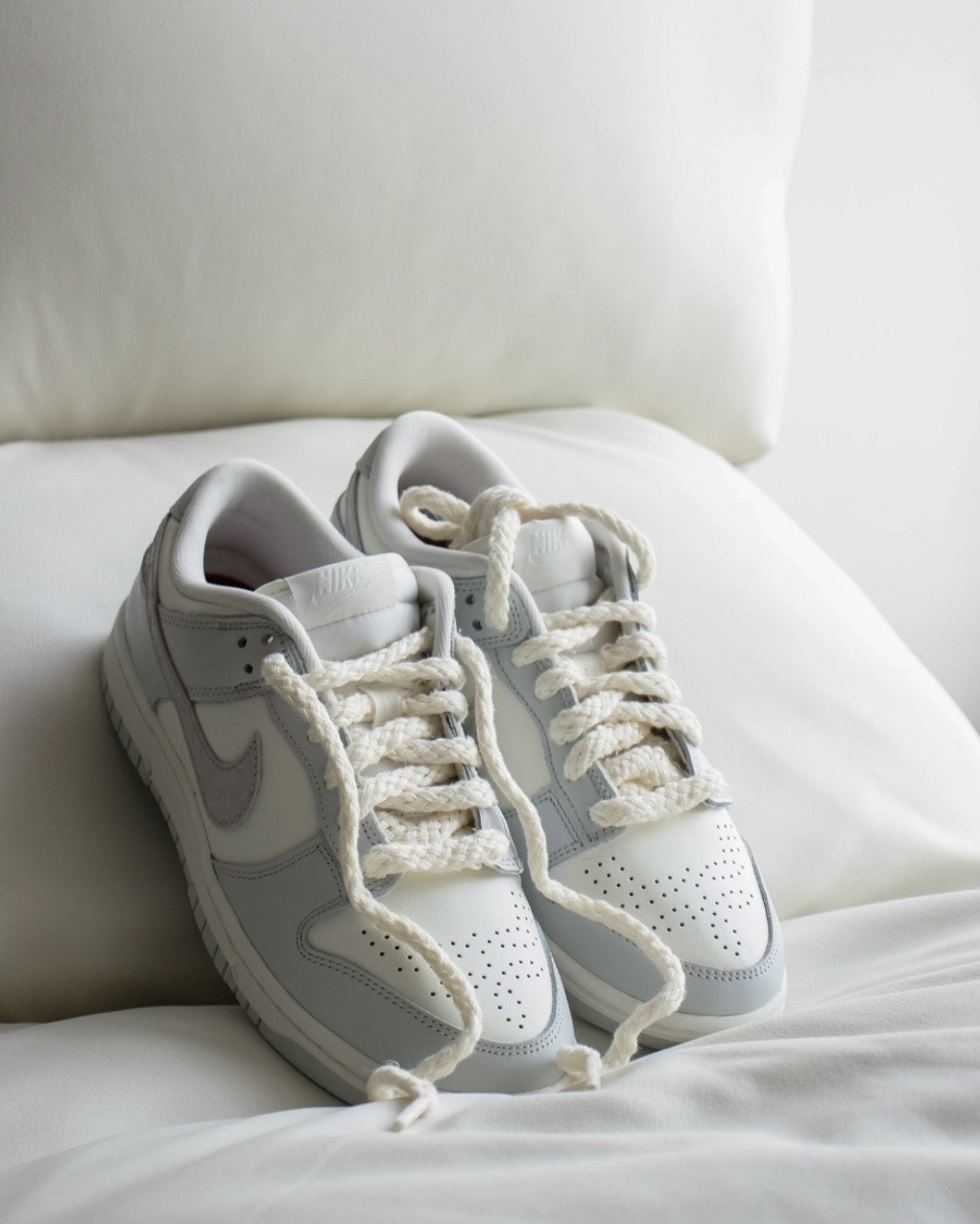 NIKE DUNK LOW 灰白浮雕  FJ4553-133