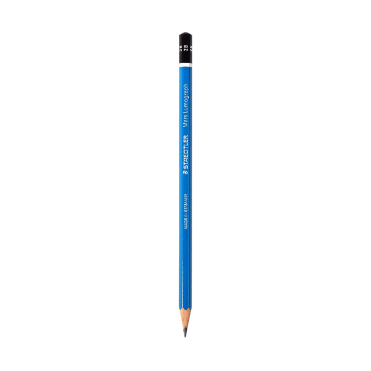 德國 STAEDTLER 施德樓 100 藍杆專業繪圖素描筆 單支 多種規格