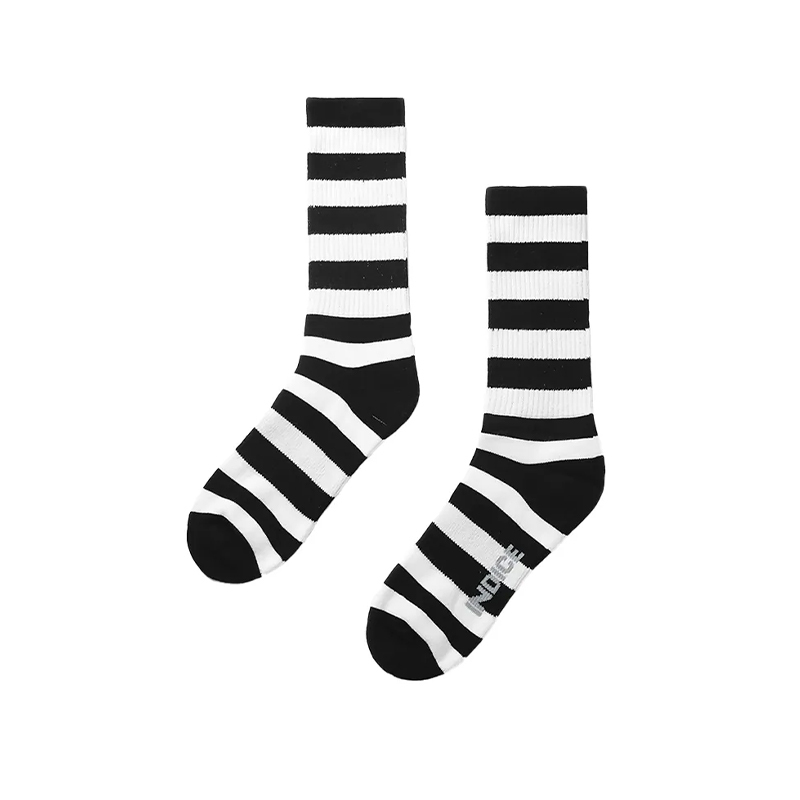 INDICE Terrycushion Checked Socks 2.0 ( WHITE ) AS04 [台灣現貨]