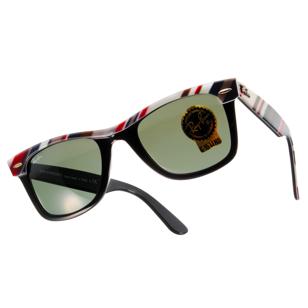 【RayBan】RB2143 1034-50mm 獨家珍藏眉方框太陽眼鏡