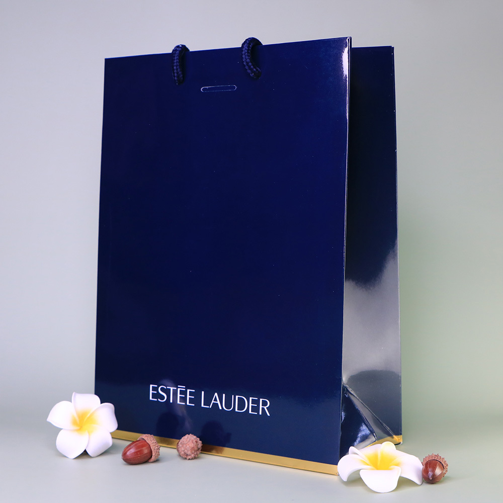 EsteeLauder 雅詩蘭黛 精美藍色紙袋 (中) - BA0030