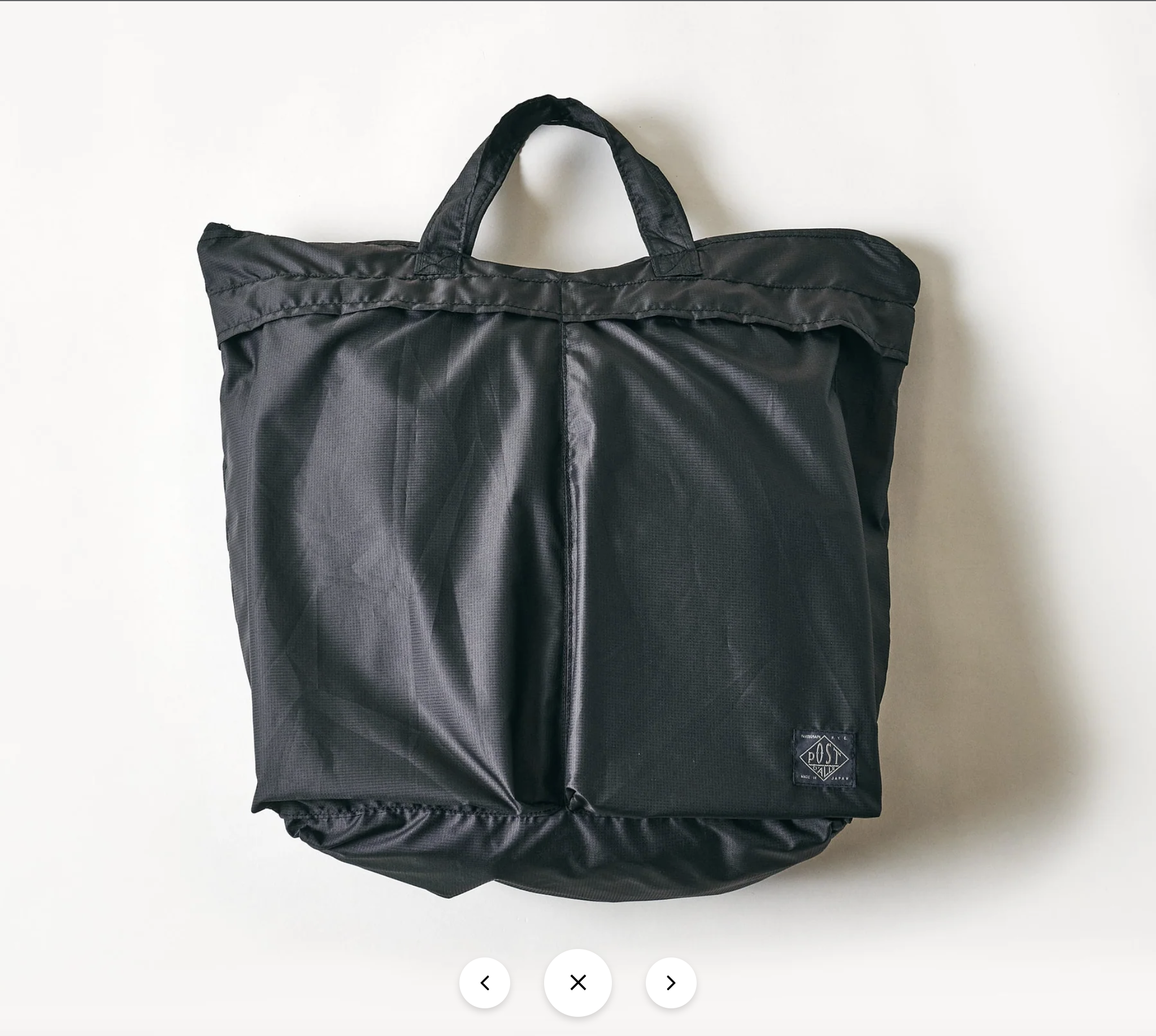 Post O'Alls Packable Helmet Bag 2 : polyester R/S black