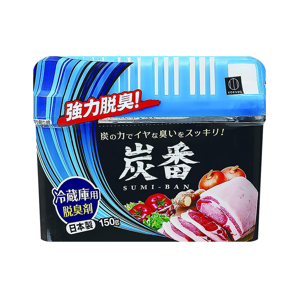 日本小久保炭番冰箱脫臭劑-冷藏室用150g