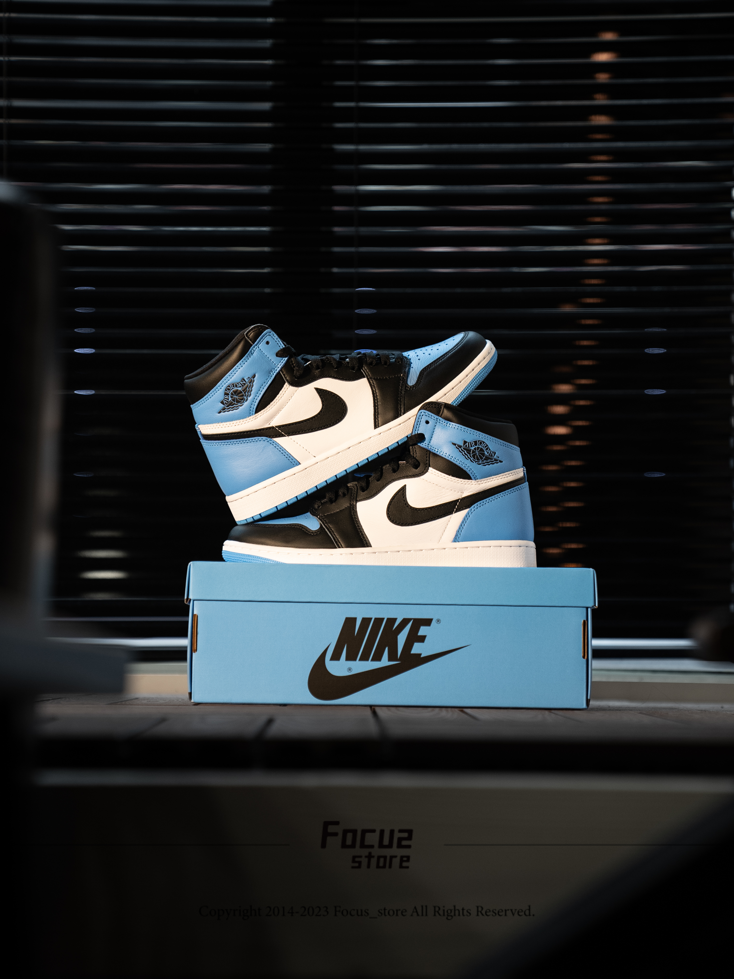 【Focus store】現貨秒發 Nike Air Jordan 1 Retro High OG "UNC Toe" 北卡藍 DZ5485-400