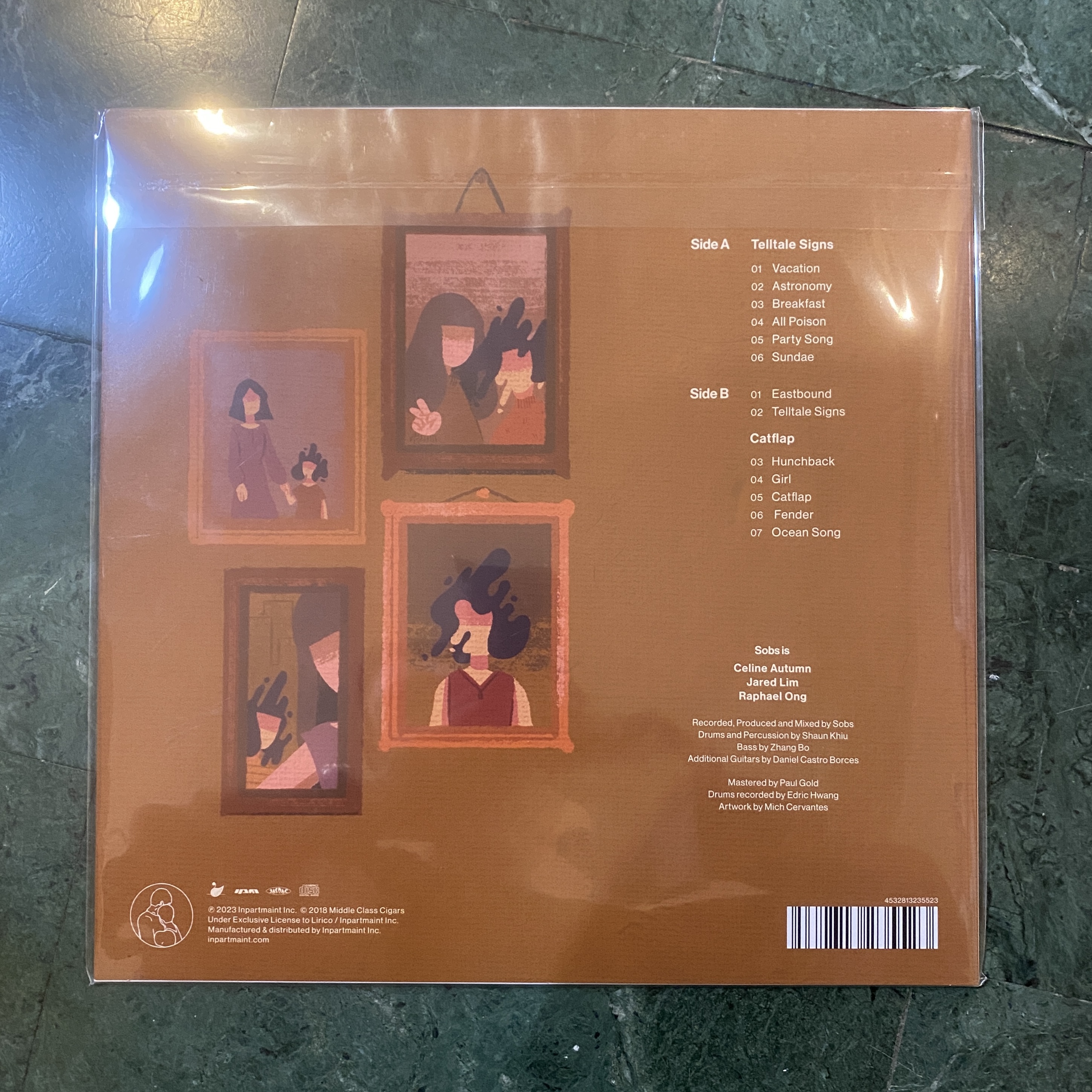 Sobs《Telltale Signs / Catflap》（LP）