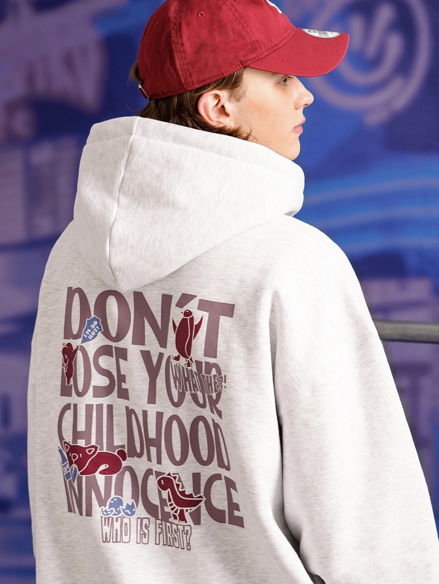 <預購> 韓國TWN 🐨 赤子之心刷毛帽T