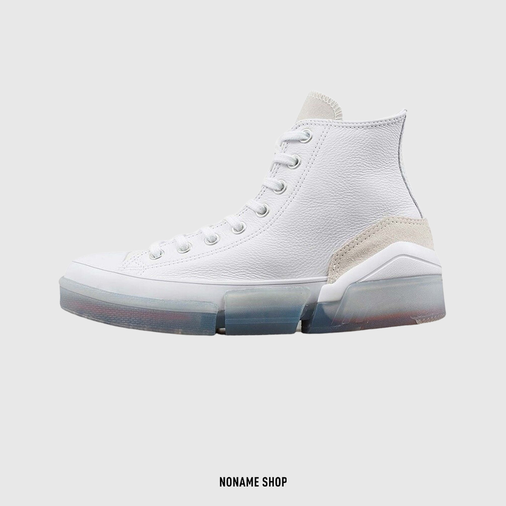 💥出清特價💥 CONVERSE CPX70 HI WHITE 果凍底 皮革 高筒 休閒鞋 白灰 (男/女款)