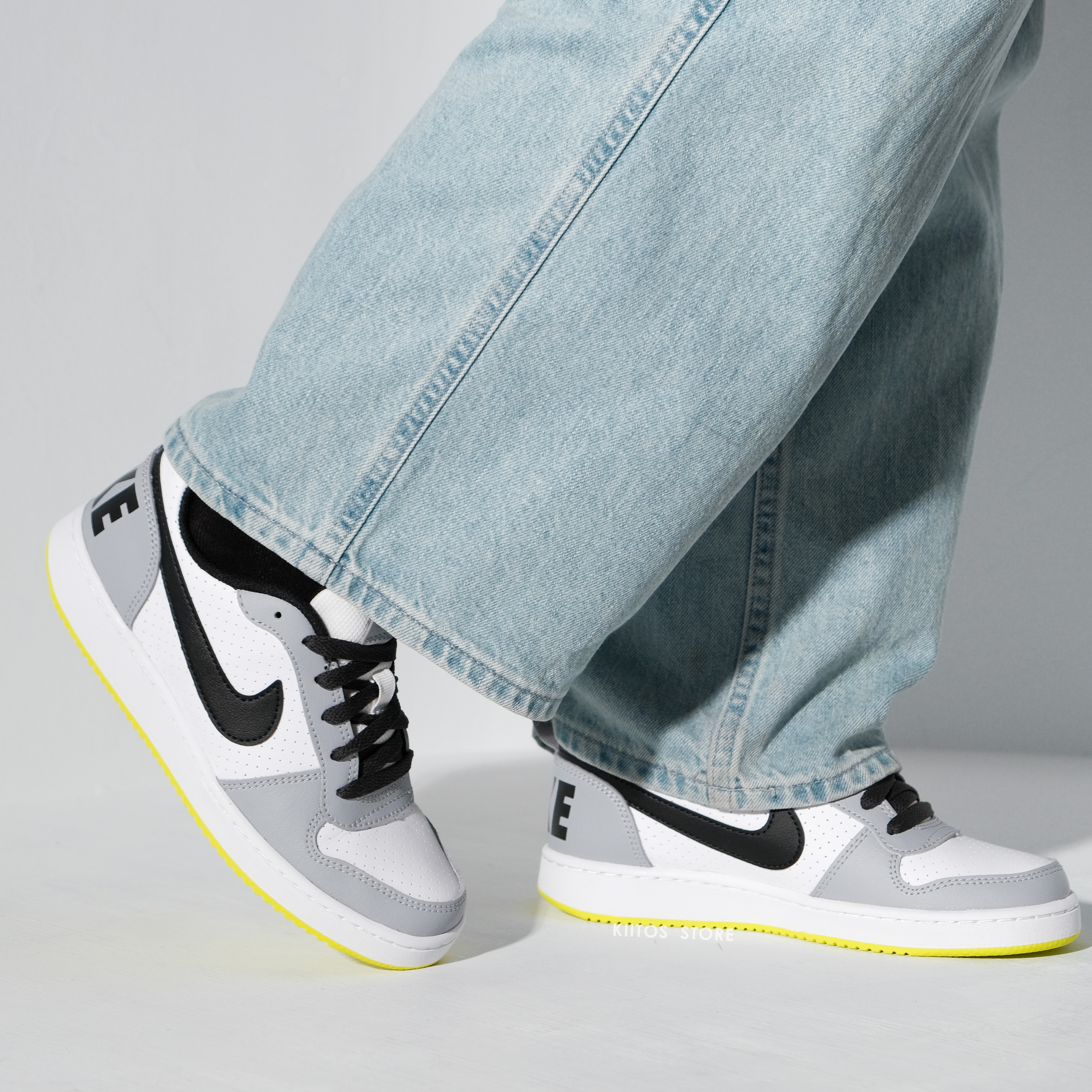 NIKE COURT BOROUGH LOW 煙灰小DIOR 839985-104