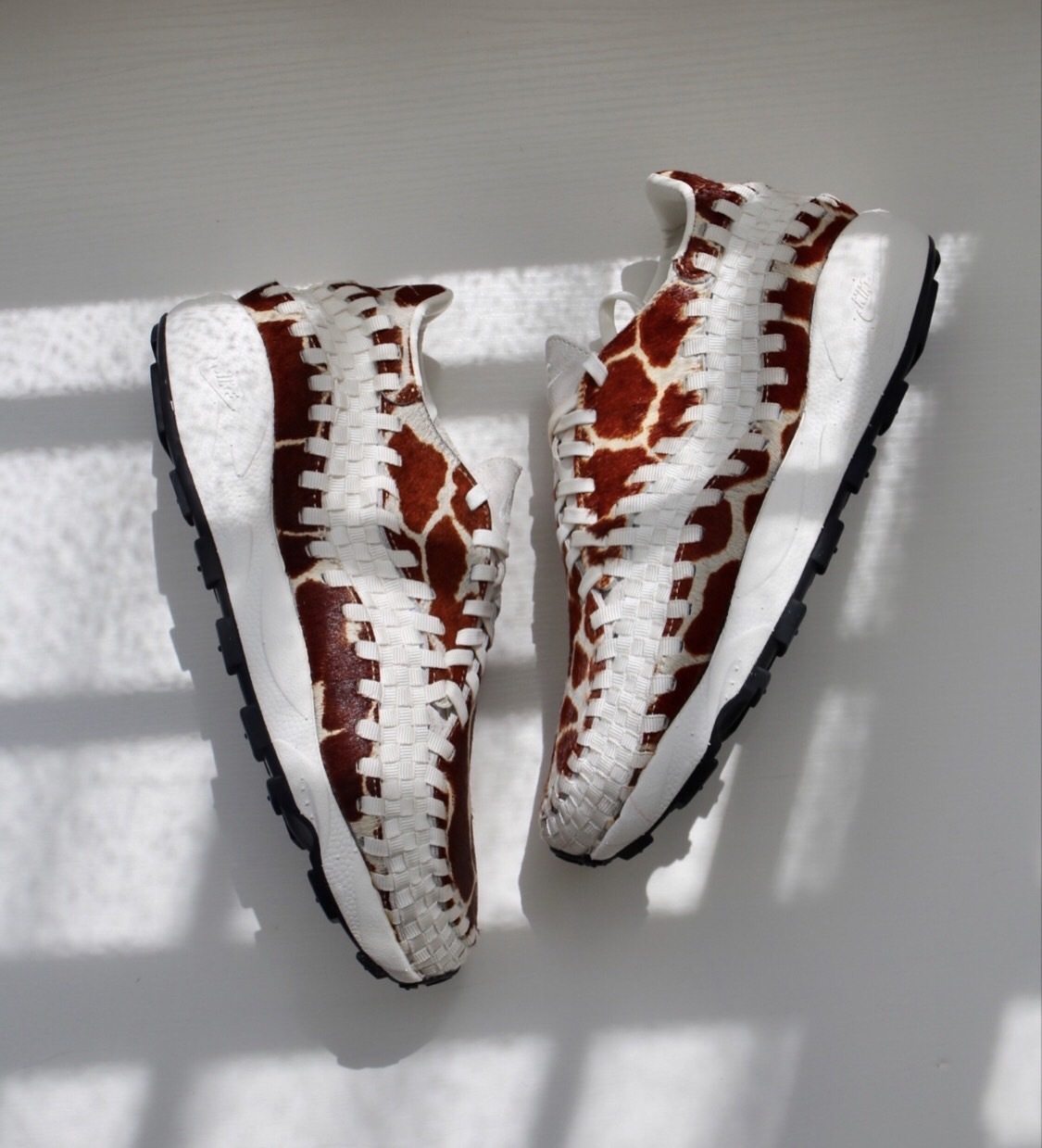 【APAIR】預購 Nike Footscape Woven “natural and brown" 長頸鹿 編織 FB1959-100