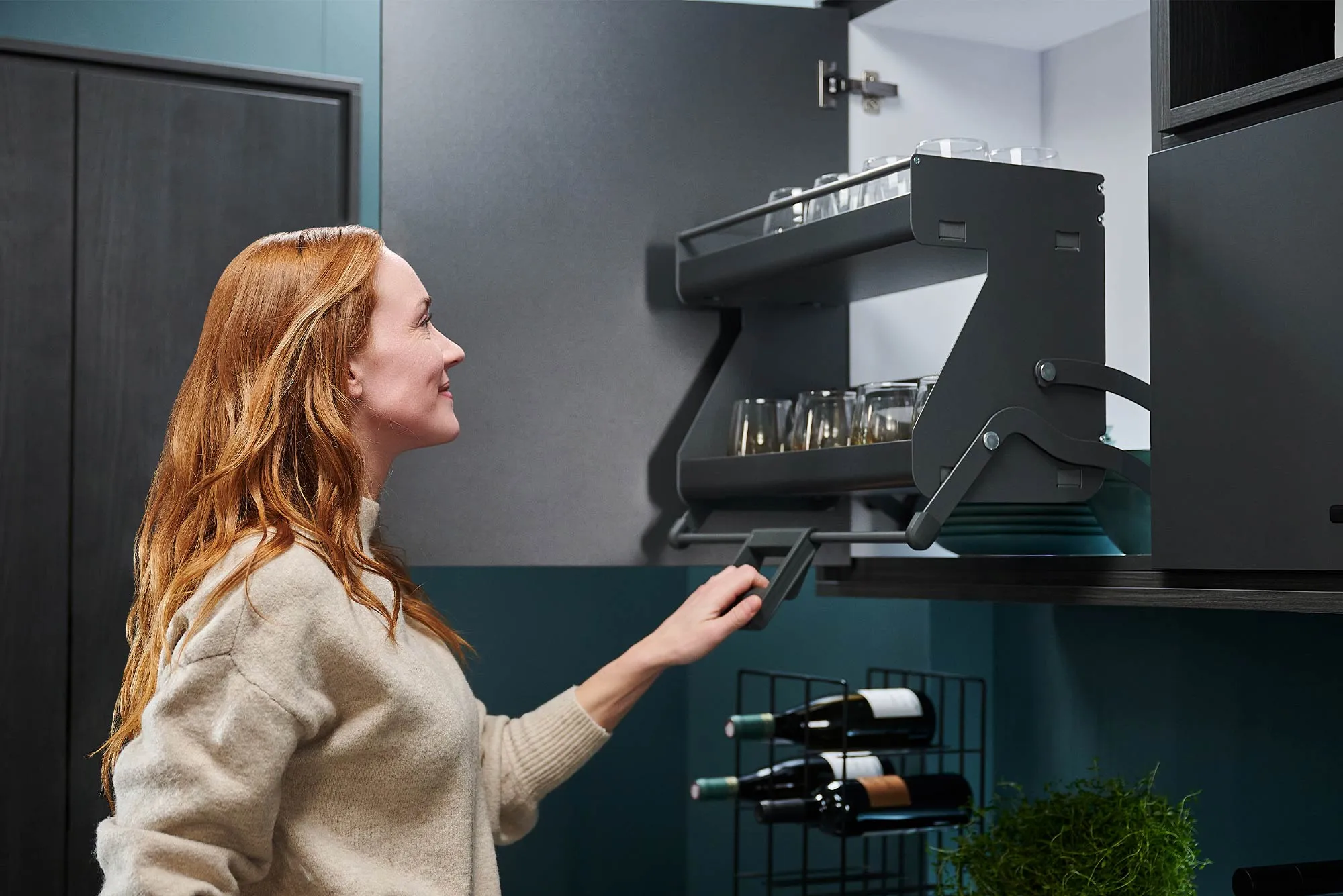 kessebohmer imove, 廚房吊櫃拉架 廚櫃拉籃