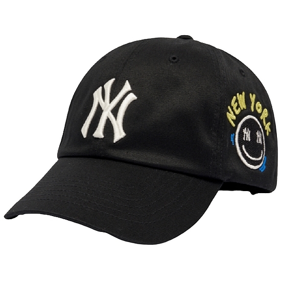 MLB SMILE FACE STRUCTURE BALL CAP