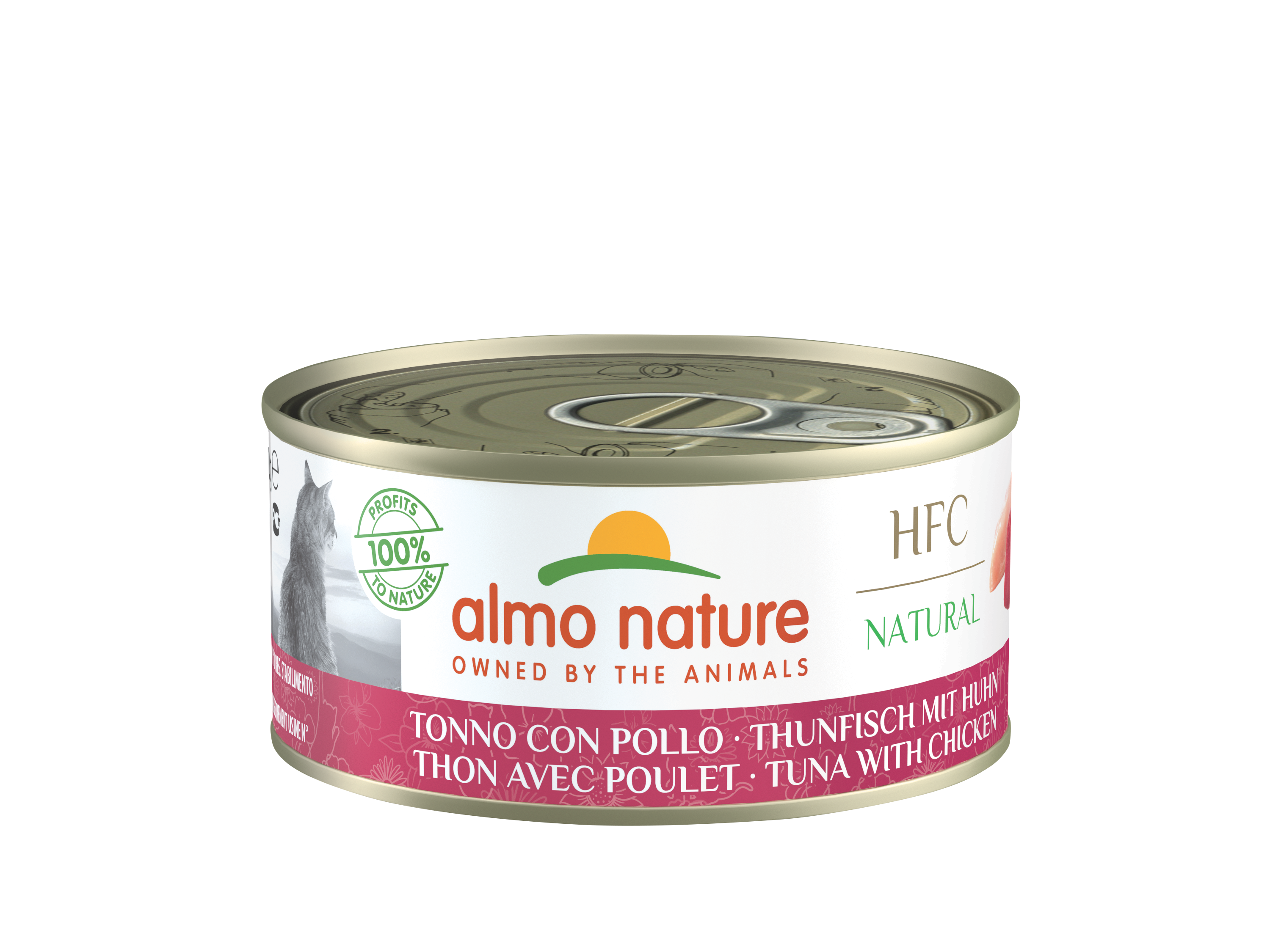 Almo Nature - HFC Natural 雞肉+吞拿魚 Chicken with Tuna 150g