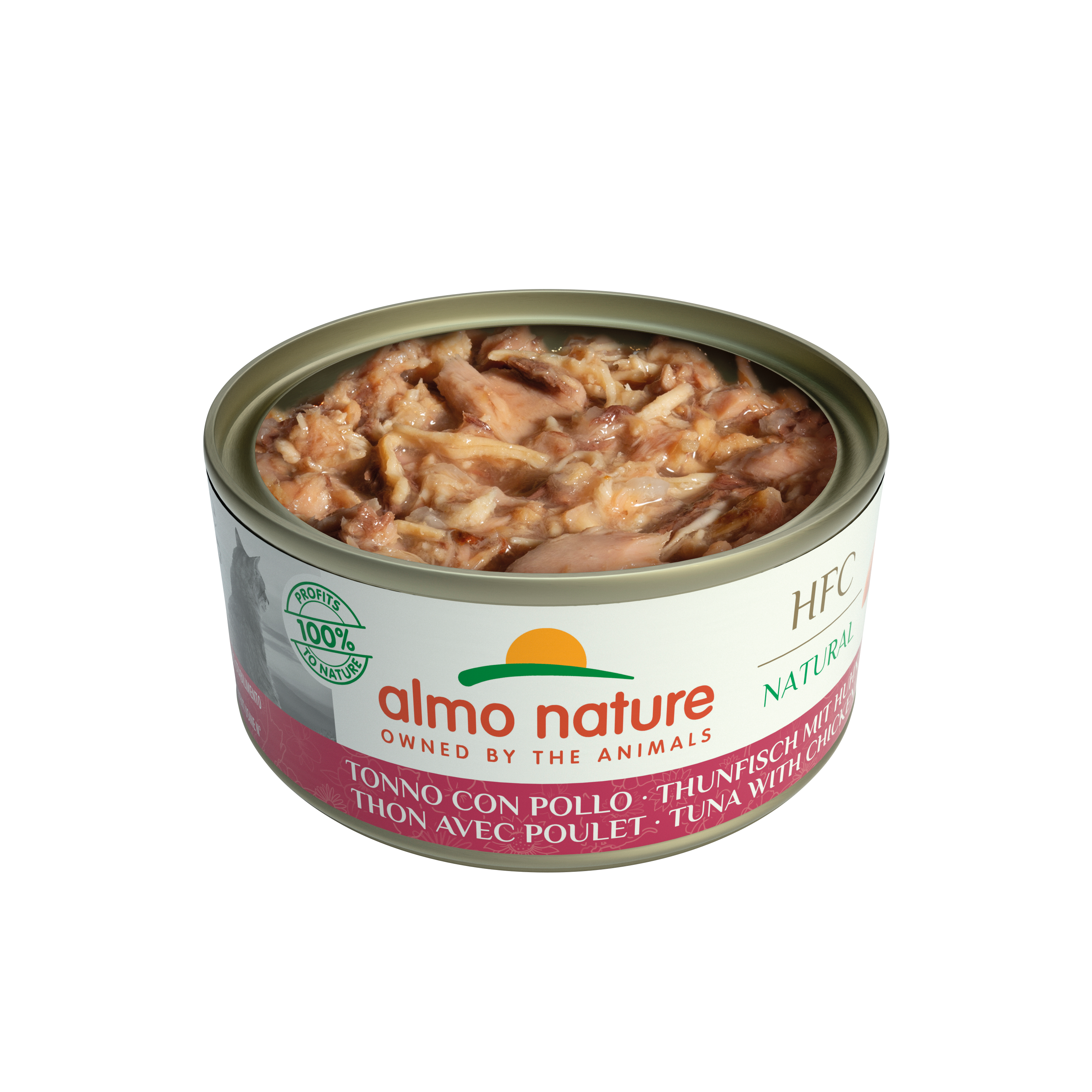 Almo Nature - HFC Natural 雞肉+吞拿魚 Chicken with Tuna 150g