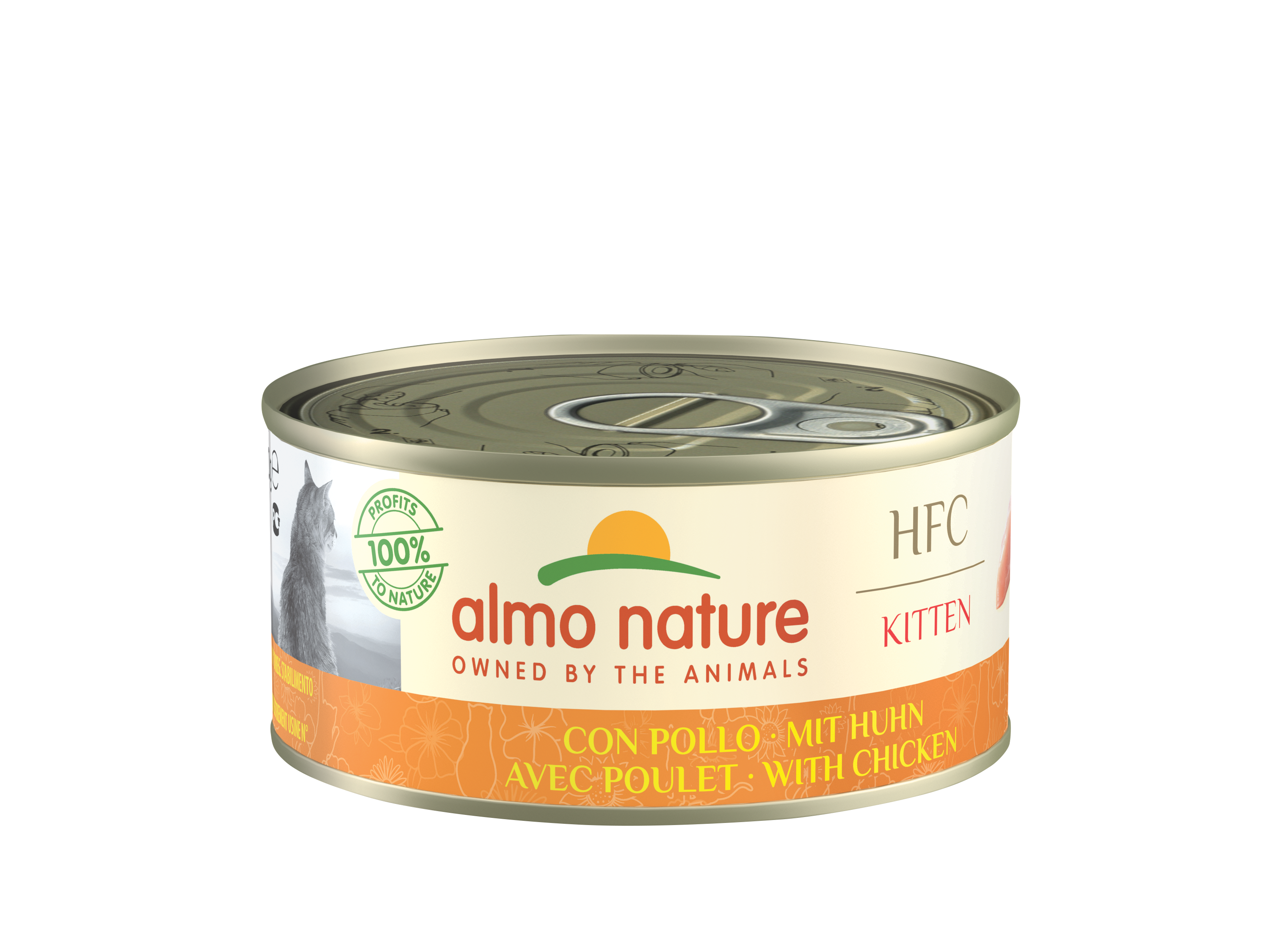 [斷貨中] Almo Nature - HFC Natural 幼貓雞肉 Chicken for Kitten 150g