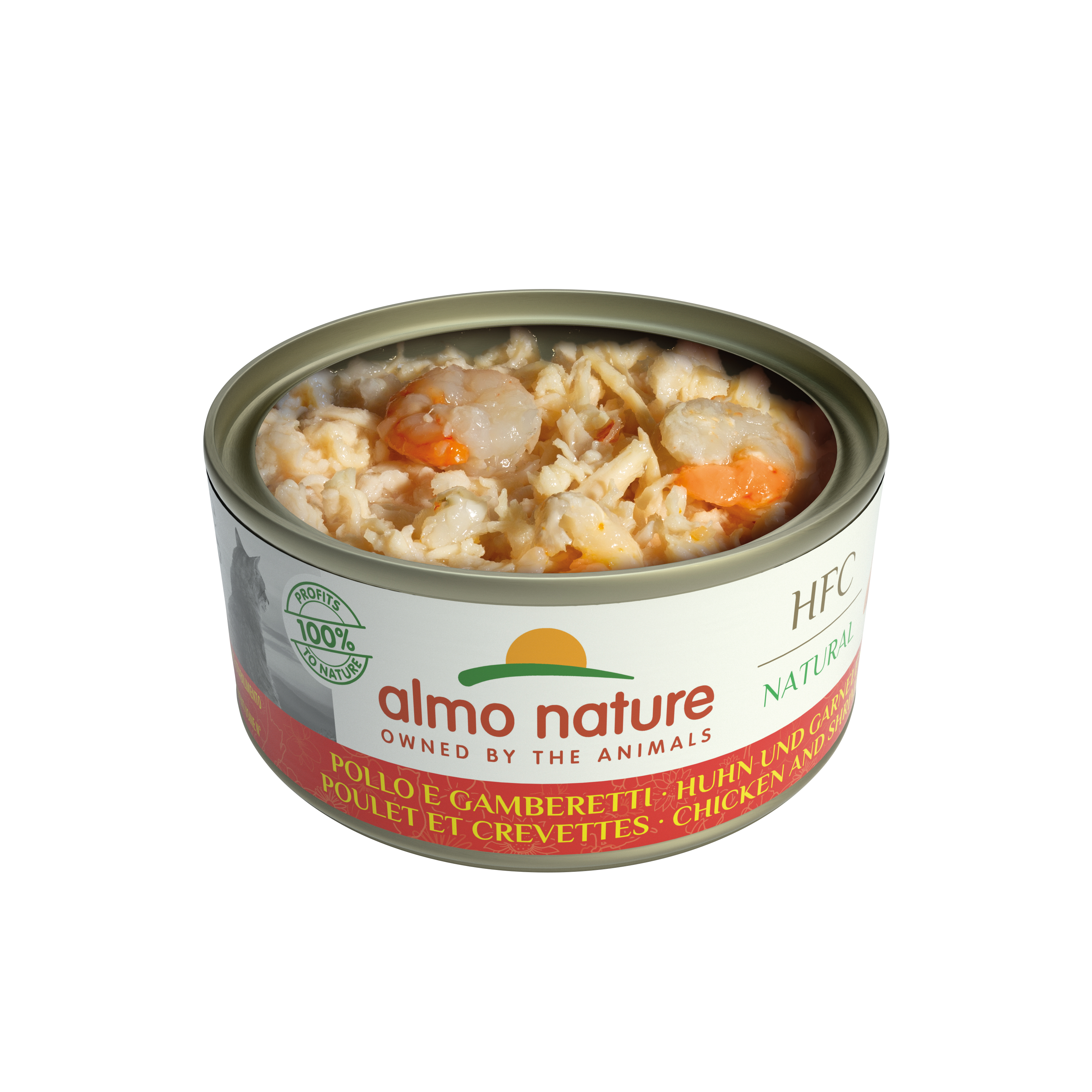 Almo Nature - HFC Natural 雞肉+鮮蝦 Chicken with Shrimps 150g
