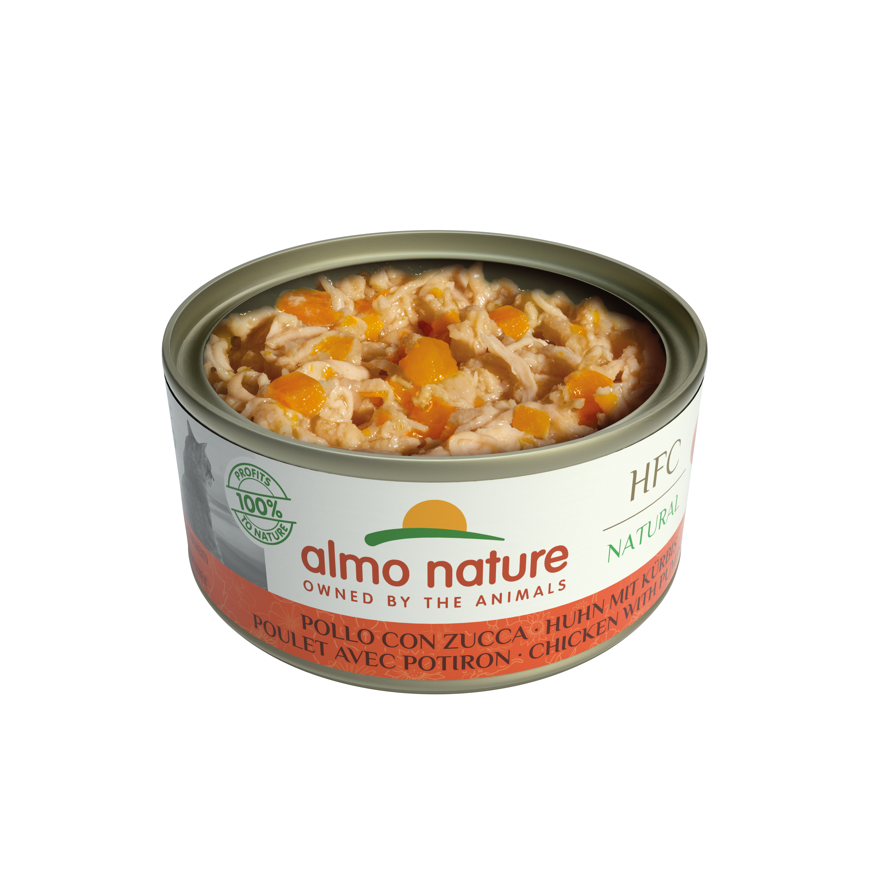 Almo Nature - HFC Natural 雞肉+南瓜 Chicken with Pumpkin 150g
