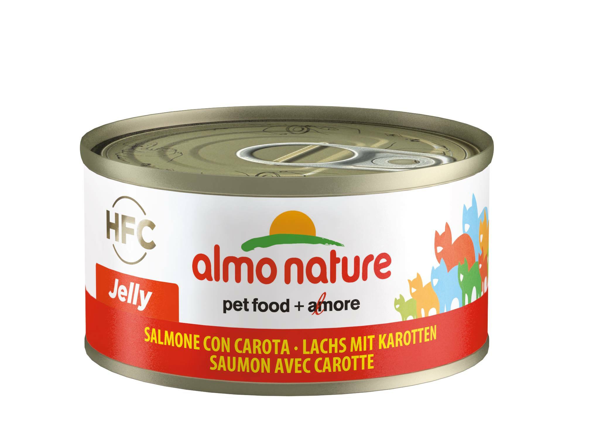 Almo Nature - HFC Jelly 三文魚+紅蘿蔔 Salmon with Carrot 70g