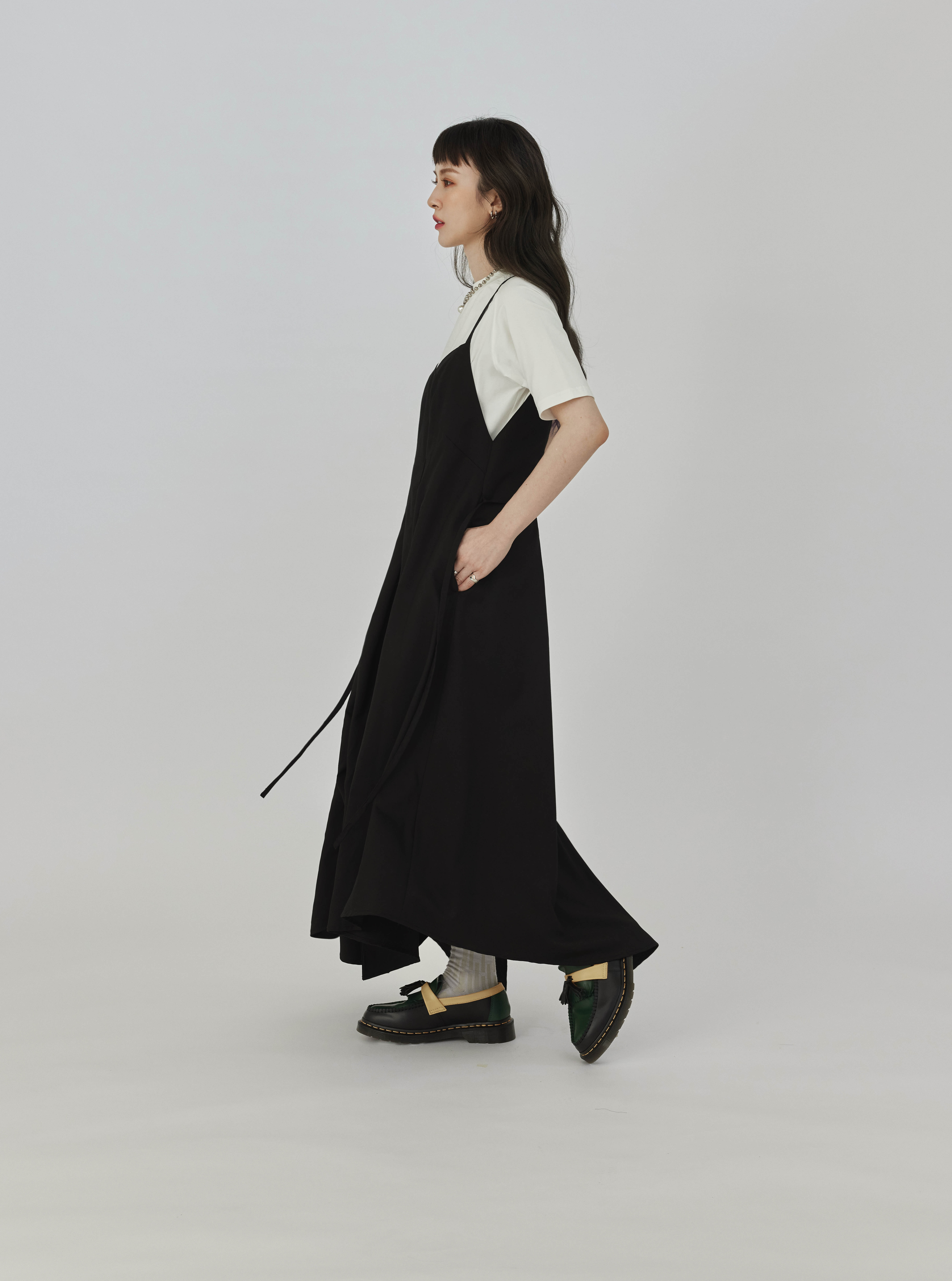 Spaghetti Strap Dress | Black