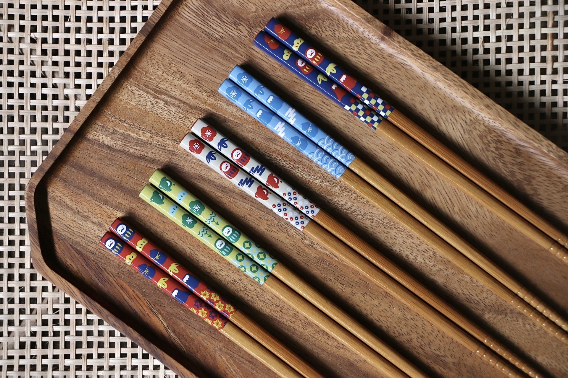 TENNEN 富士山 銀離子抗菌竹筷／單入