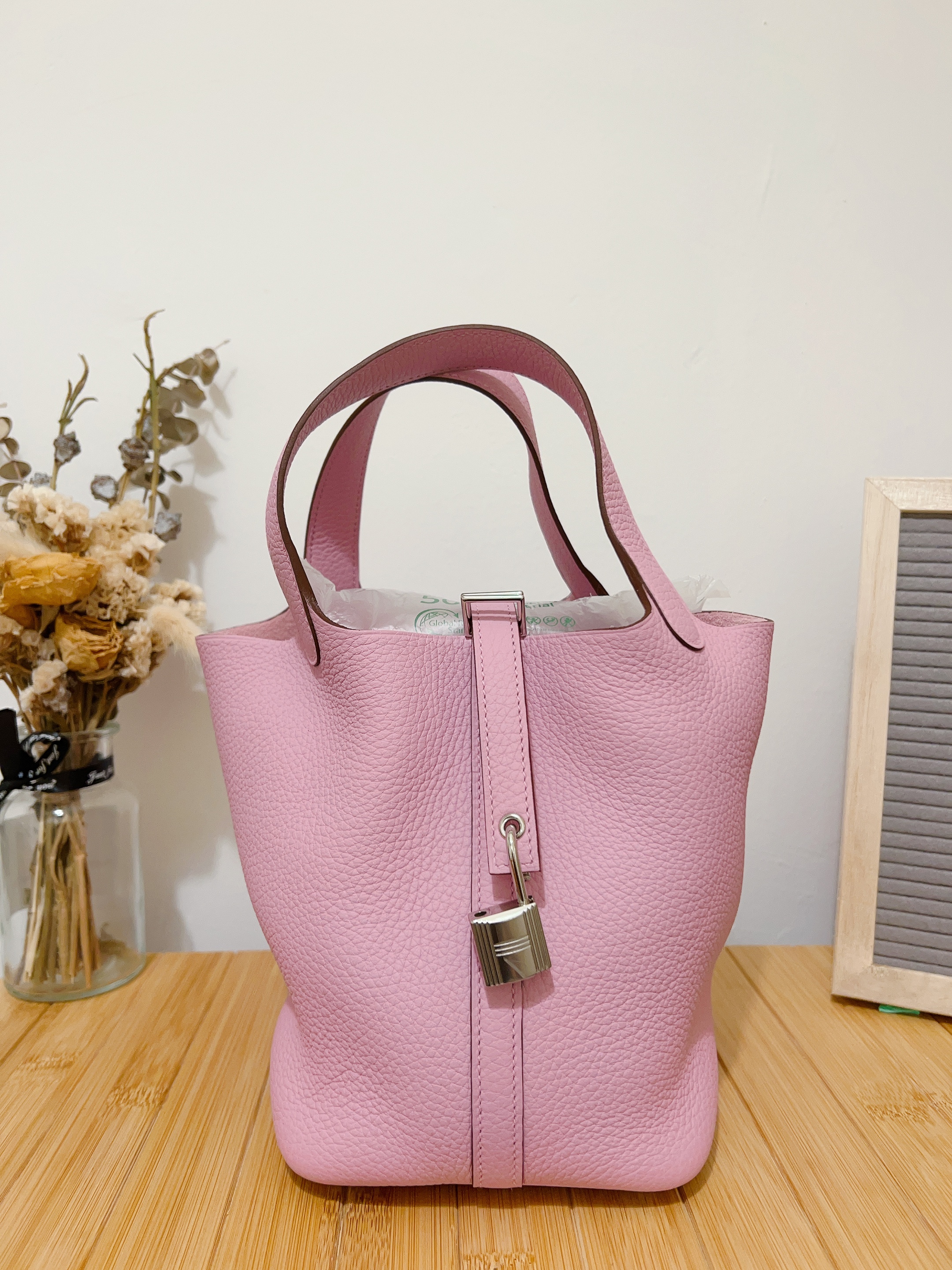 *Unused* Picotin 18 (stamp u/ X9 mauve sylvestre/ clemence)