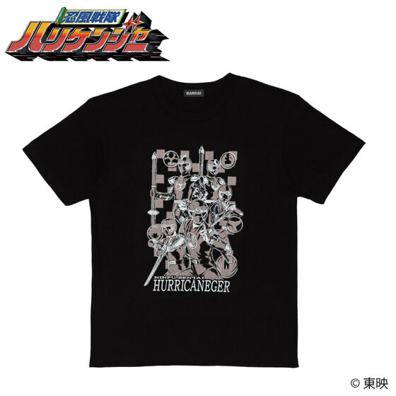 Pbandai 預訂2023/11月 忍風戦隊ハリケンジャー　セピアTシャツ