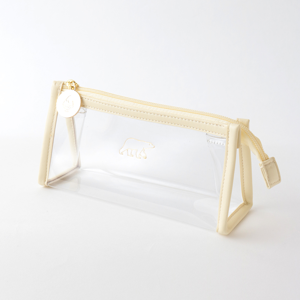 北極熊 透明PVE筆袋｜日本Green Flash