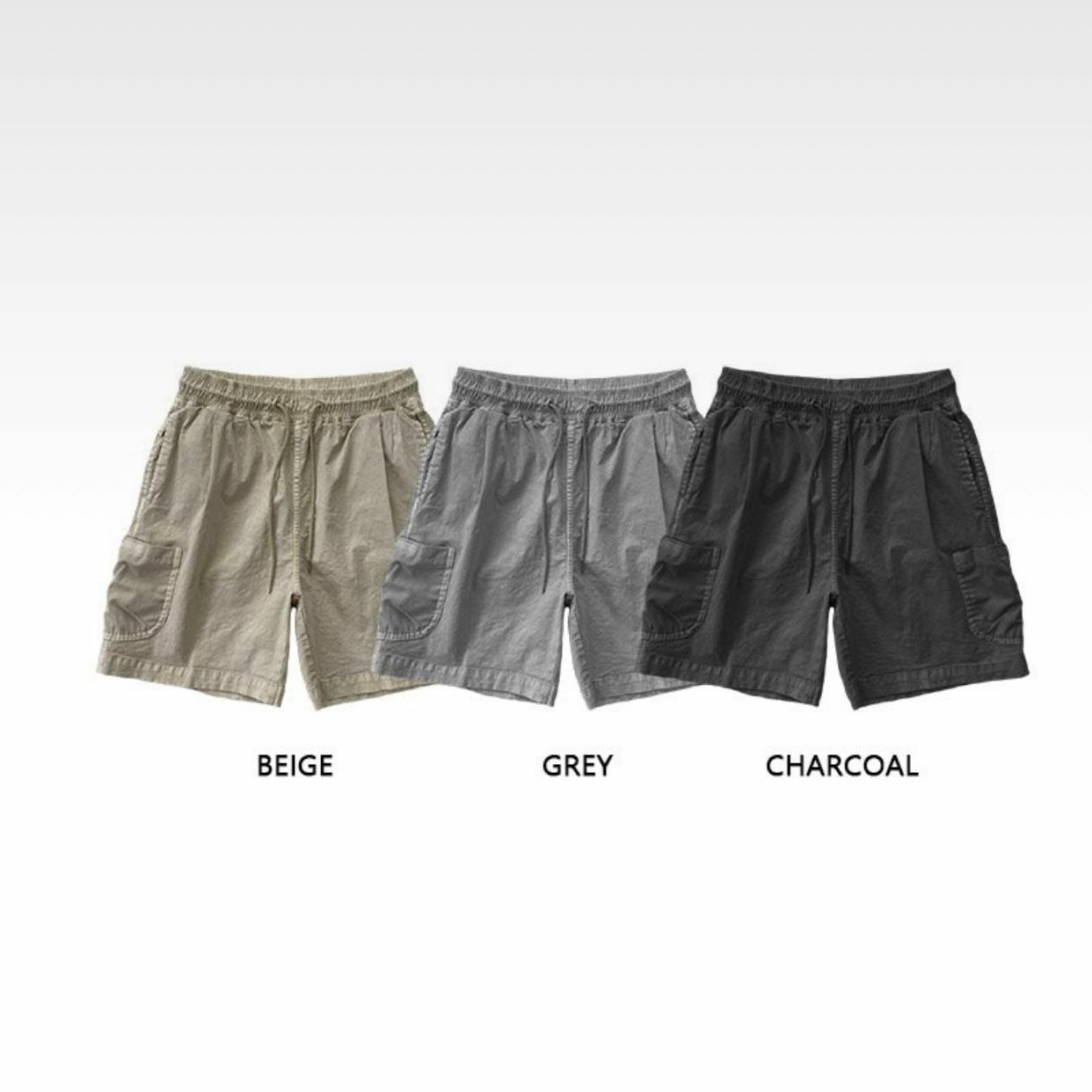 淨色工裝短褲 Clear-012P