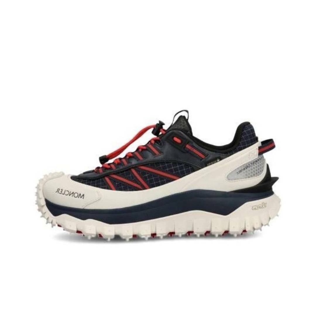 代購 MONCLER 盟可睐 Pivot 運動休閒鞋 男款 黑灰 厚底增高 SEP