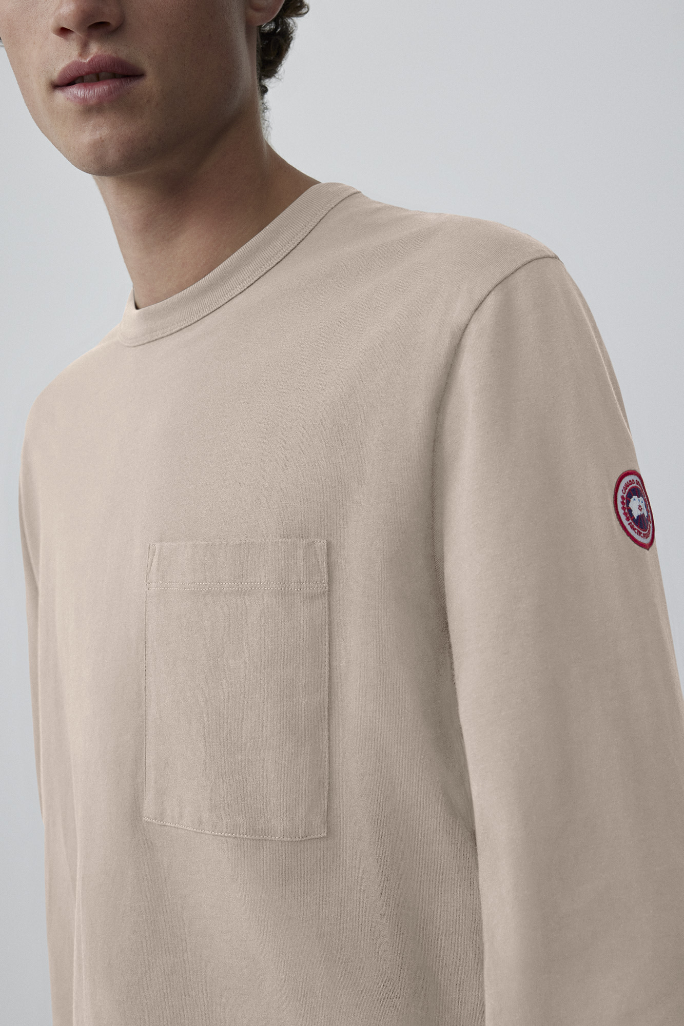 美加代購 CANADA GOOSE 加拿大鵝 Gladstone 臂章 長袖