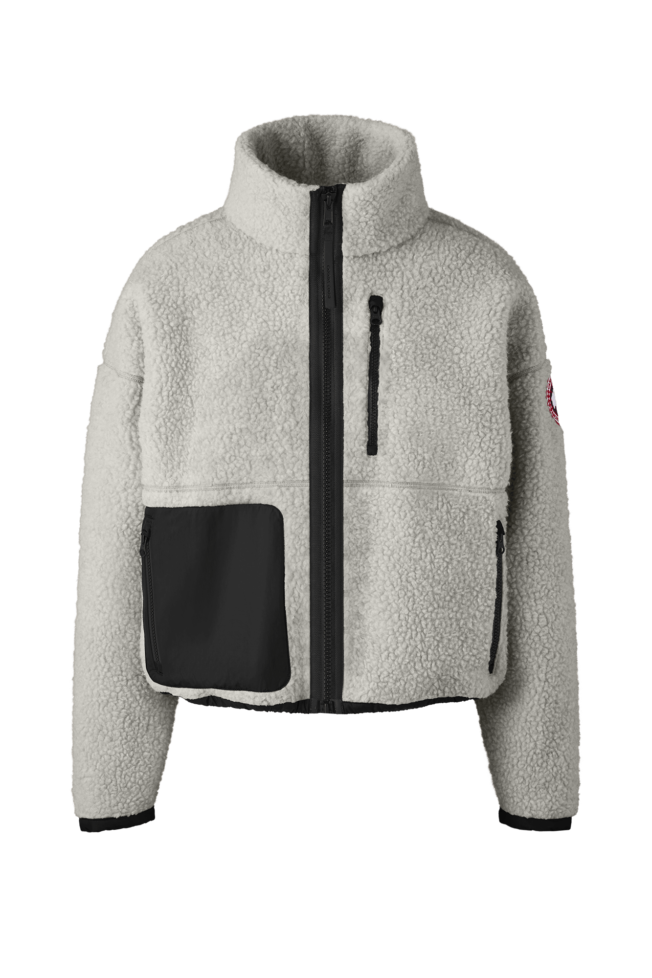 美加代購 CANADA GOOSE 加拿大鵝 Simcoe 高領 羊毛長袖 外套 戶外 奶茶色 SEP