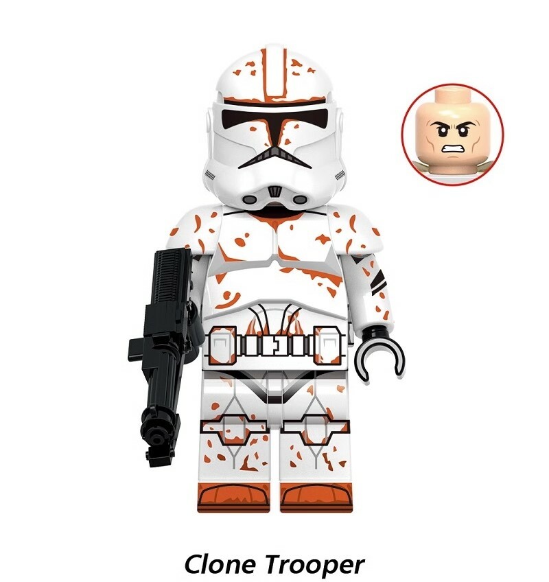 Clone Trooper Star Wars Custom Minifigures Minifigs Fit Lego X2024