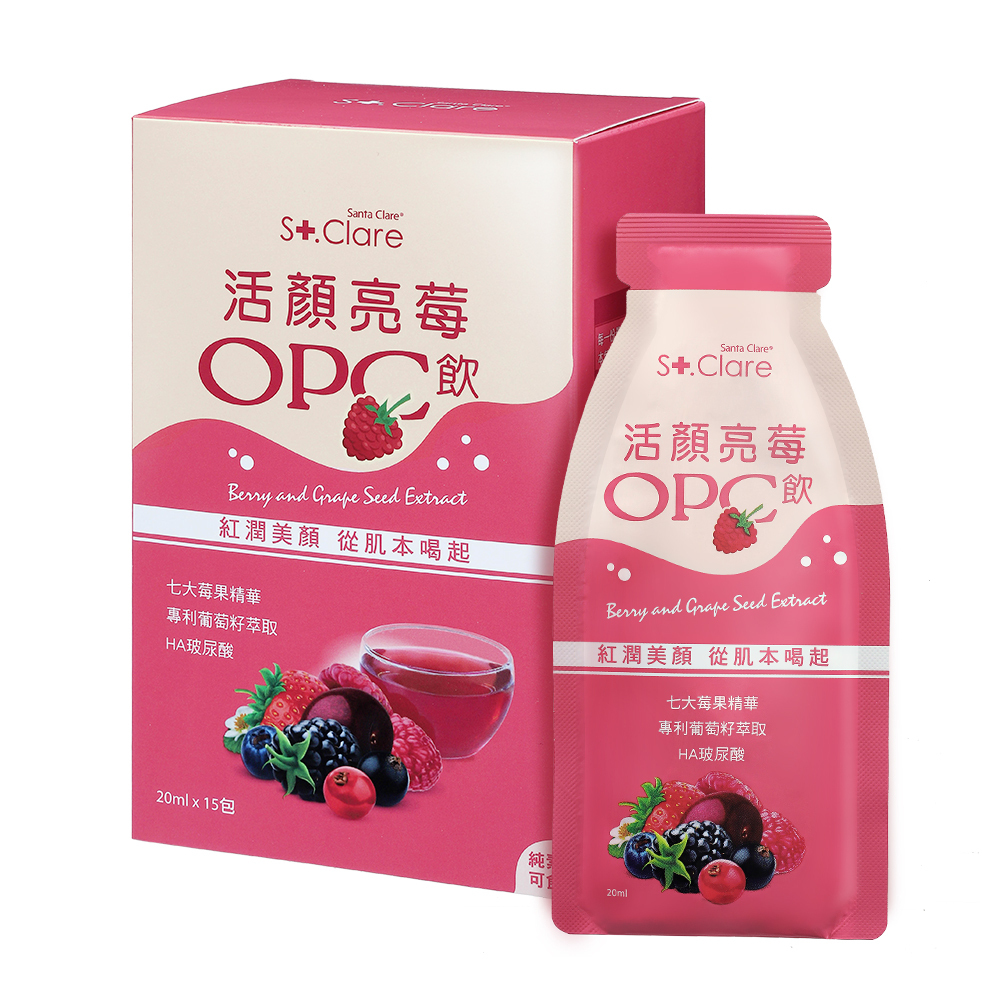活顏亮莓OPC飲15入/盒(效期20270105)
