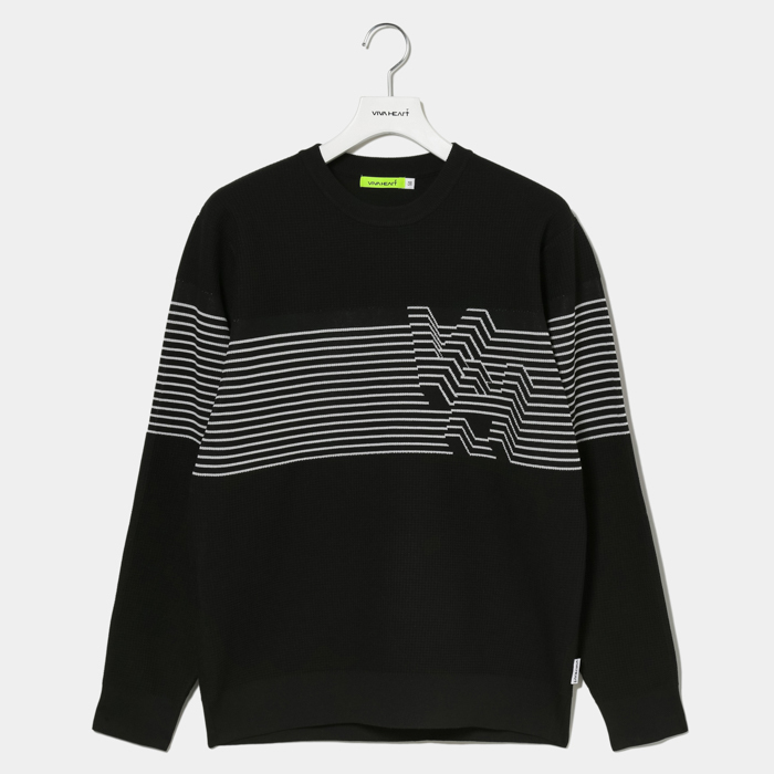 男士-華夫格輕量針織衫