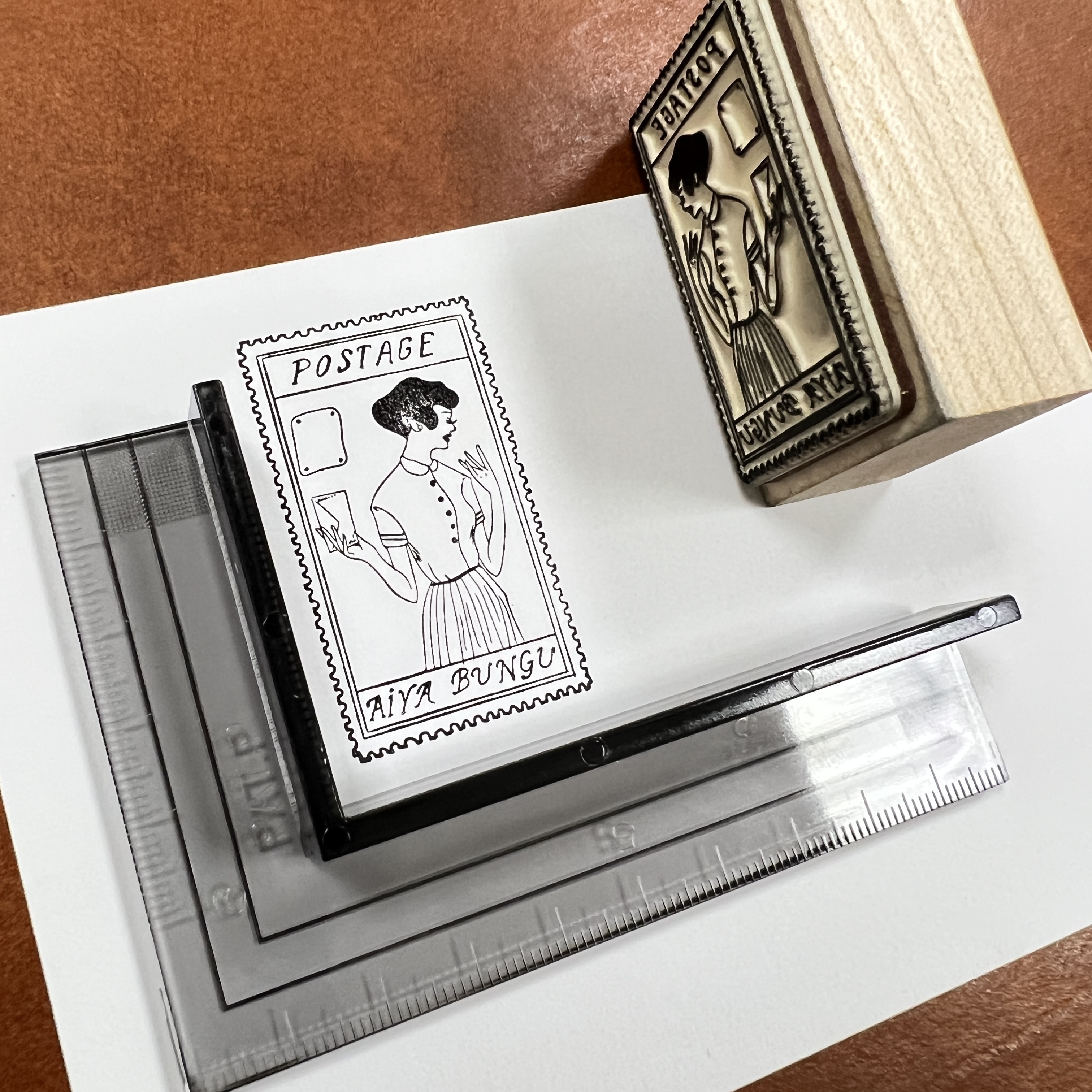 蓋印章定位器 對位器 捺印定規
