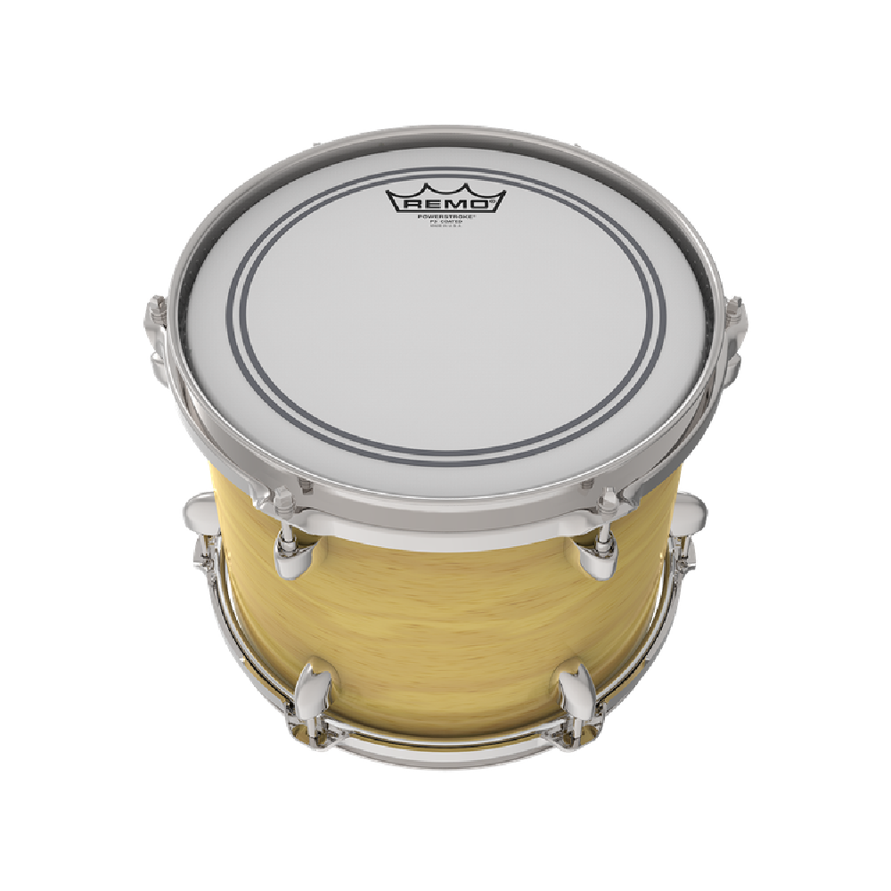 Remo REMO / Powerstroke P3 單層10-mil + 3-mil 鼓皮 (透明/霧面)(多種尺寸可選) 第 4 張圖片｜三峽鼓 / 打擊