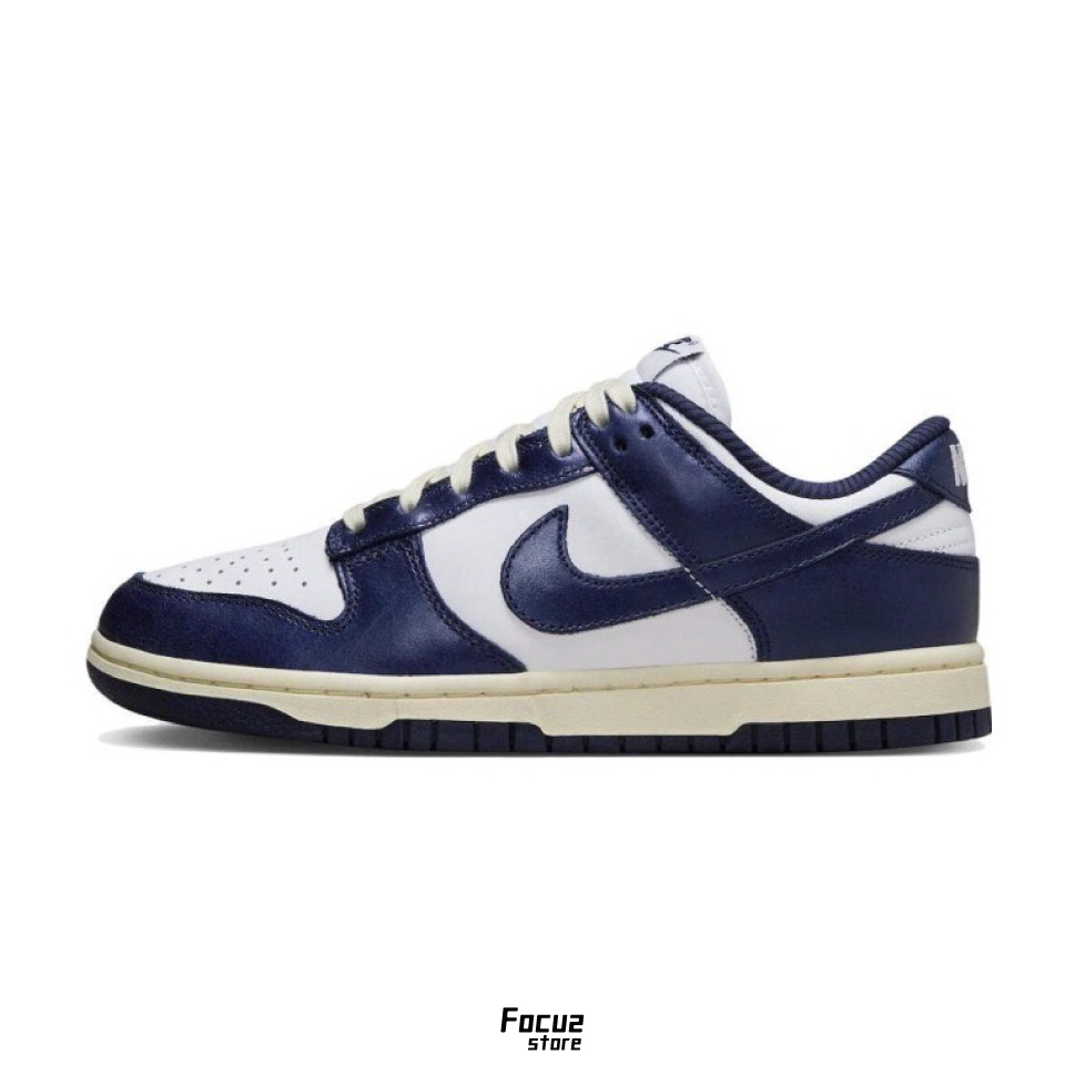 【Focus store】部分現貨 Nike Dunk Low "Vintage Navy" 復古 海軍藍 FN7197-100