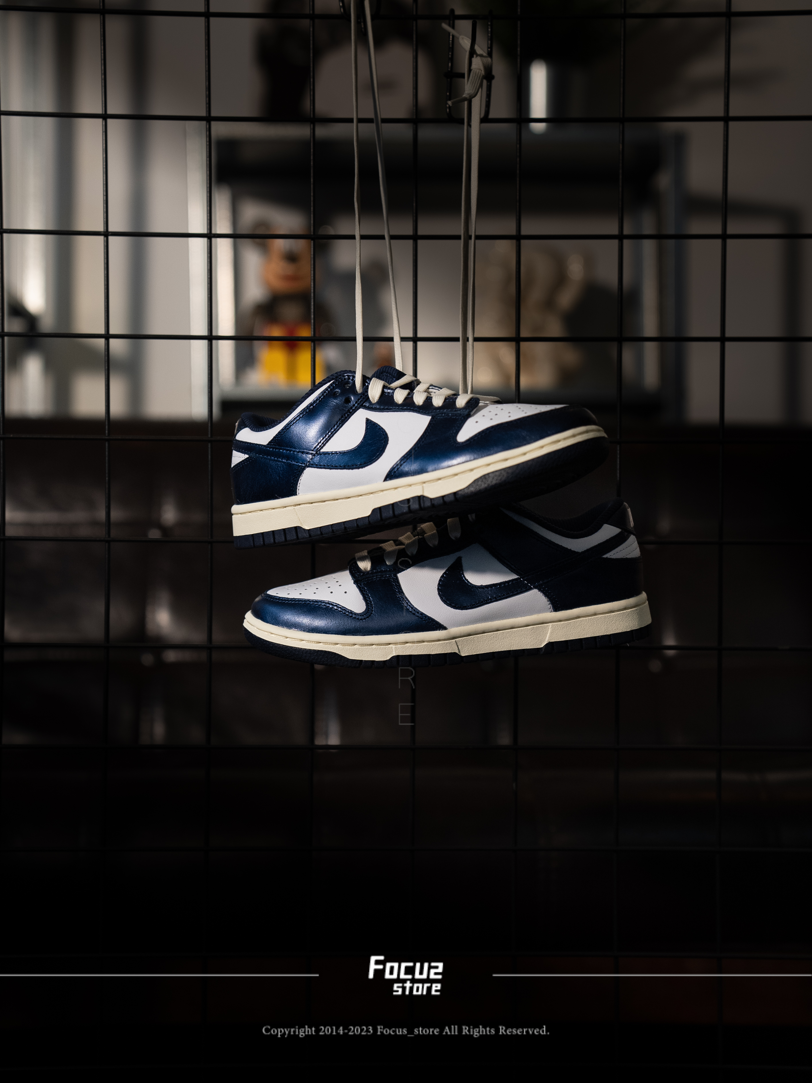 【Focus store】部分現貨 Nike Dunk Low "Vintage Navy" 復古 海軍藍 FN7197-100