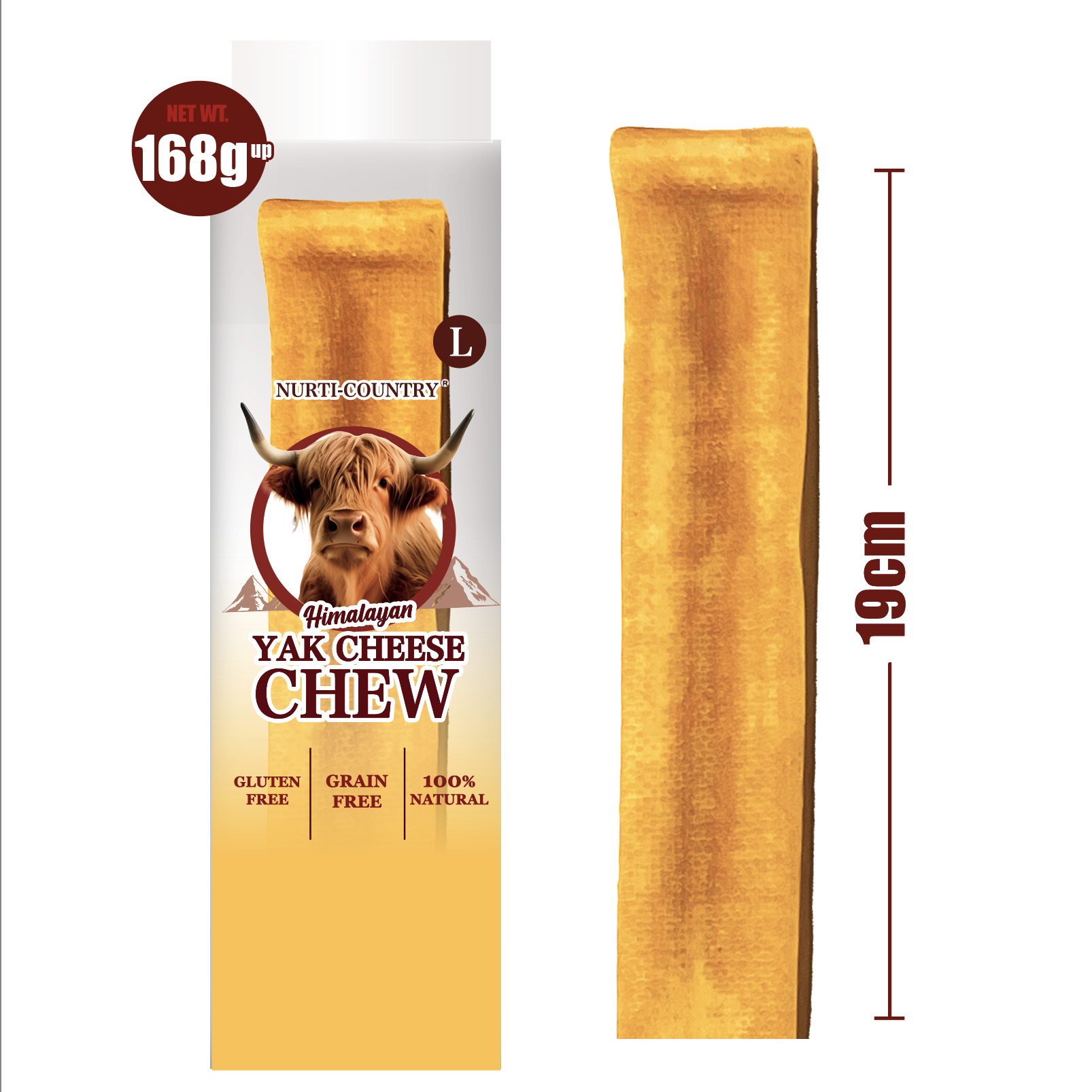 喜馬拉雅山犛牛芝士潔齒骨(L)(NCY-4330)