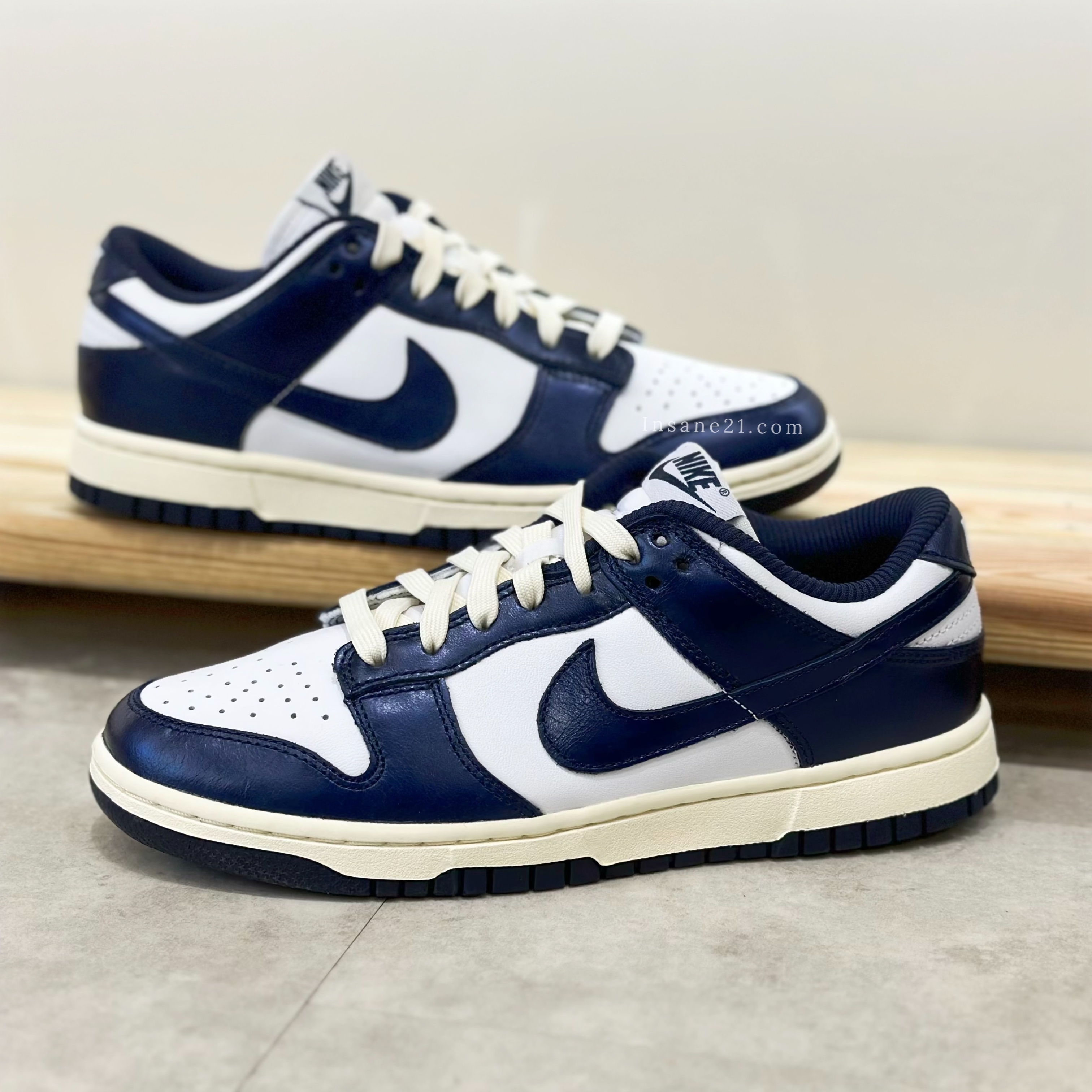 NIKE DUNK LOW VINTAGE NAVY 海軍藍奶油底FN7197-100