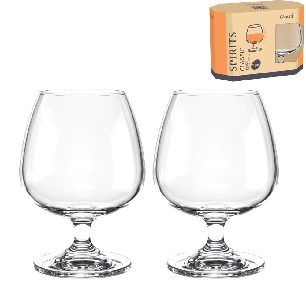 Ocean 標準白蘭地杯9oz-255ml(2入禮盒組)/1組