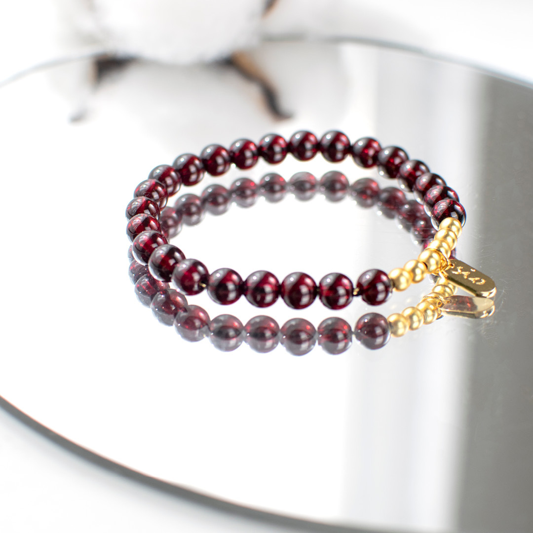 能量手鍊【纍纍】紅石榴石手鍊
