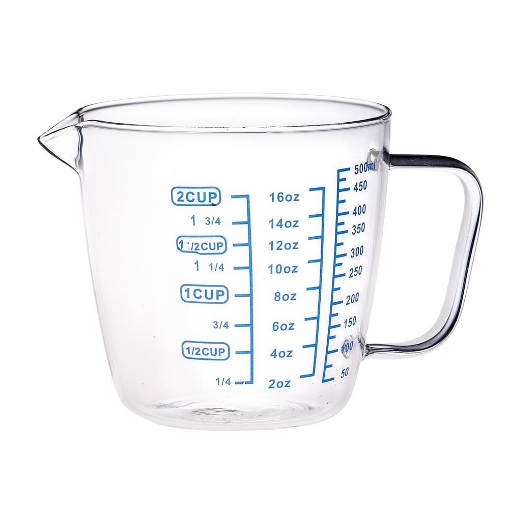 耐熱把手量杯-500ml/1入