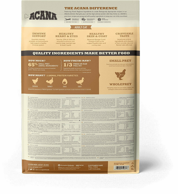 ACANA 愛肯拿｜田園收穫低GI配方貓飼料