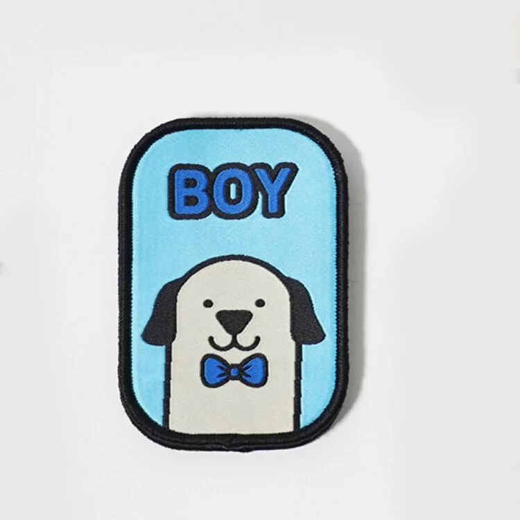 韓國 PETEDISON - 散步徽章 -我是男生