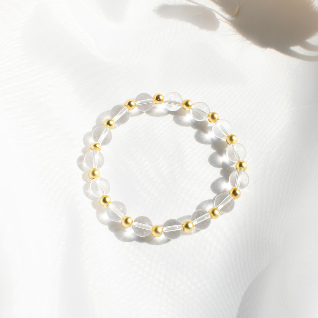 能量手鍊【天使的翅膀】白水晶手鍊