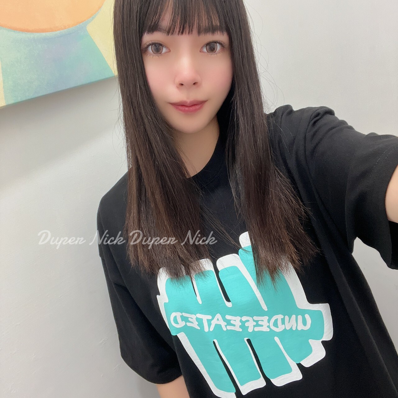 UNDEFEATED LOGO 胸前圖中字 短袖