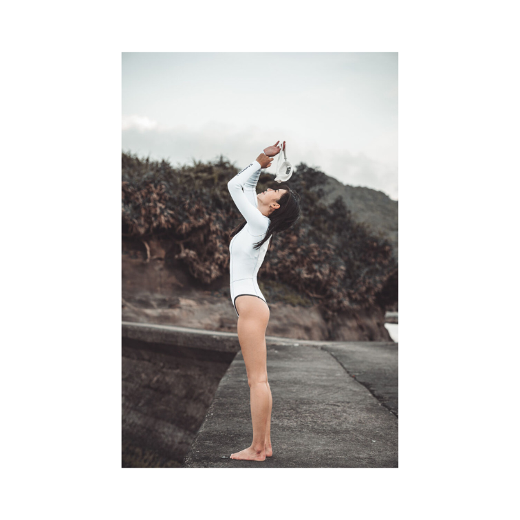 ※ TRUDIVE【Siren海妖】2mm前拉布面防寒比基尼(一般衩)