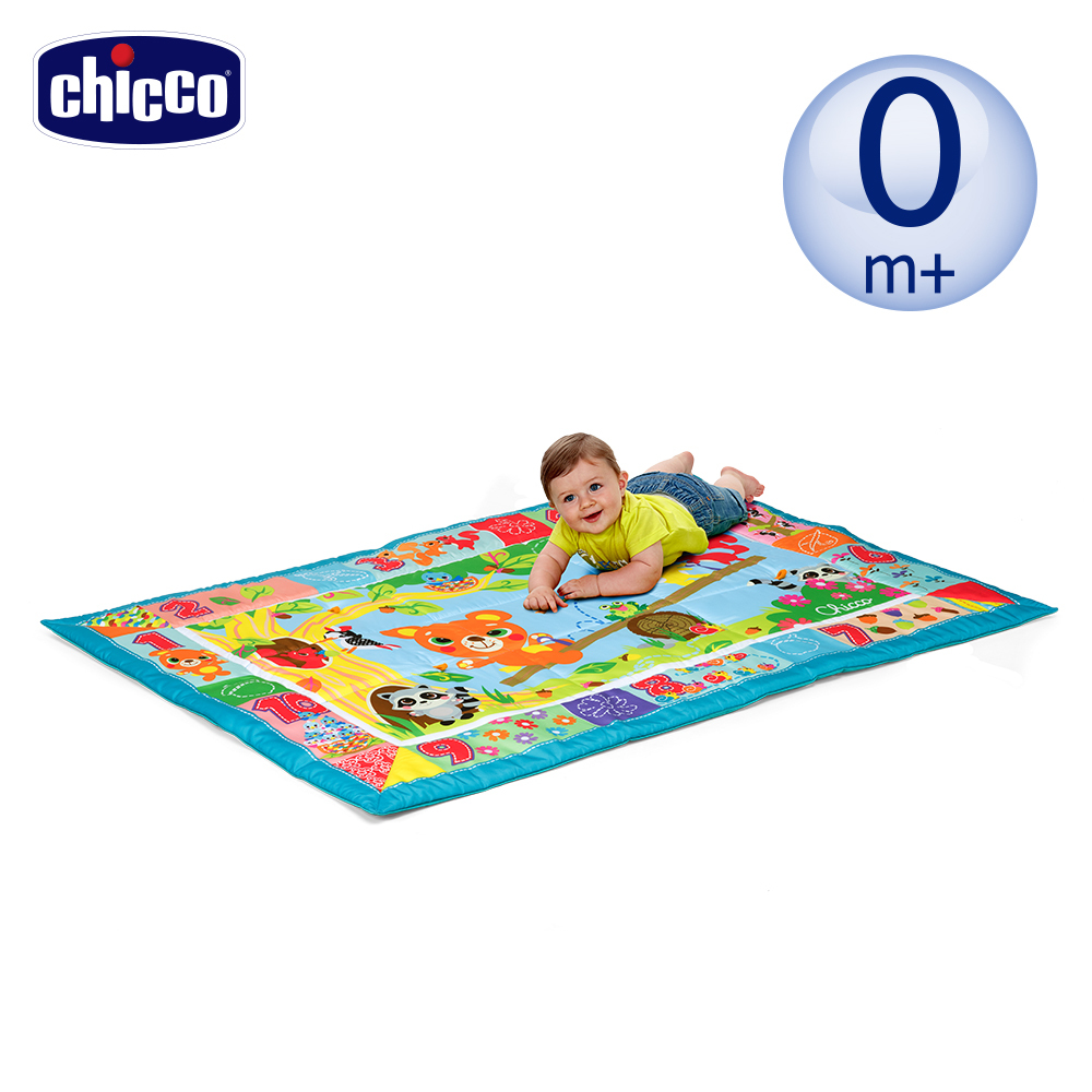 特大森林動物數字遊戲墊