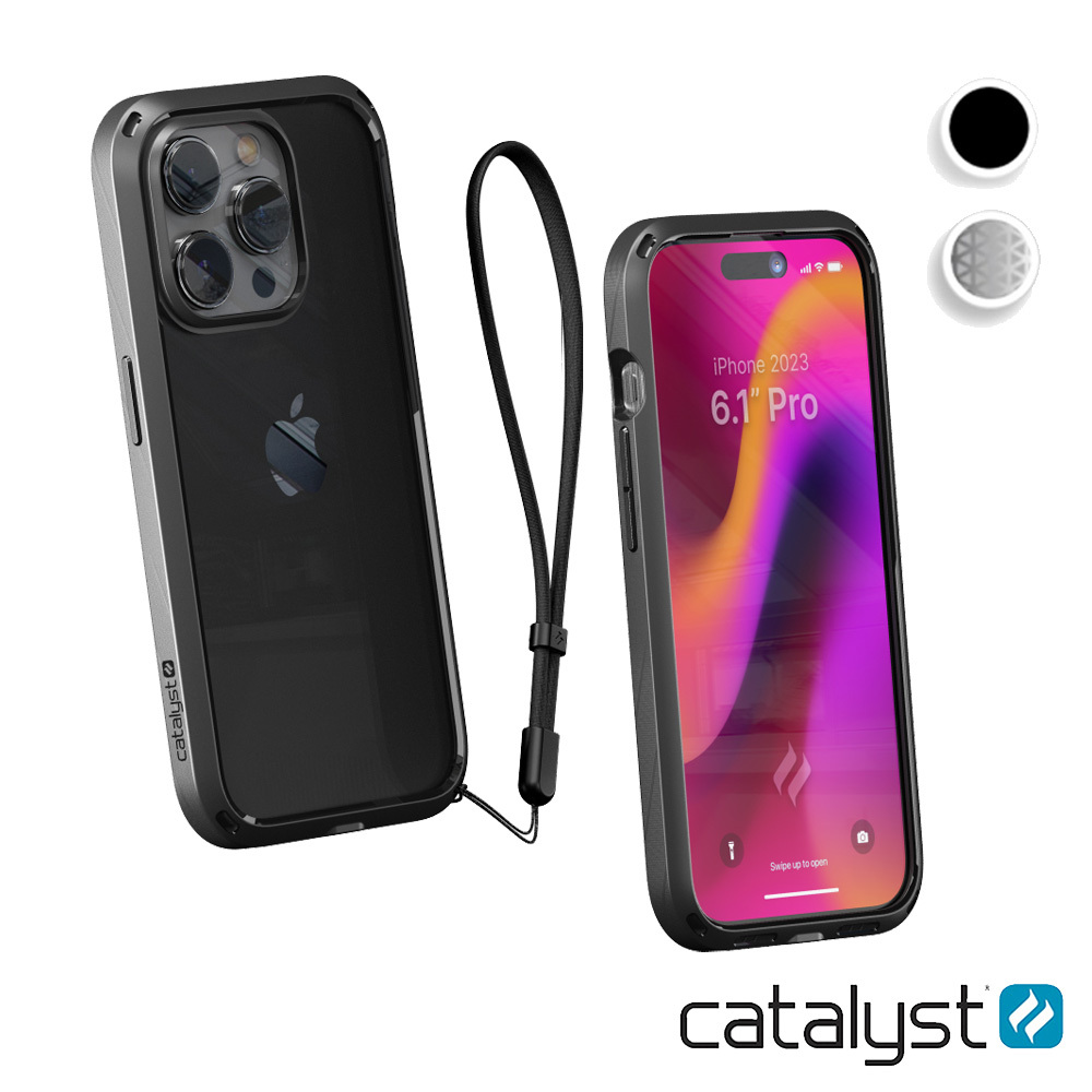 CATALYST  iPhone15 Pro (6.1") 防摔耐衝擊保護殼 (2色)
